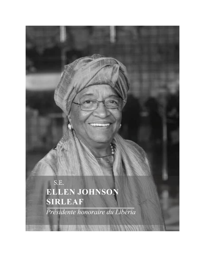 S.E. Ellen Johnson Sirleaf — Présidente honoraire du Libéria